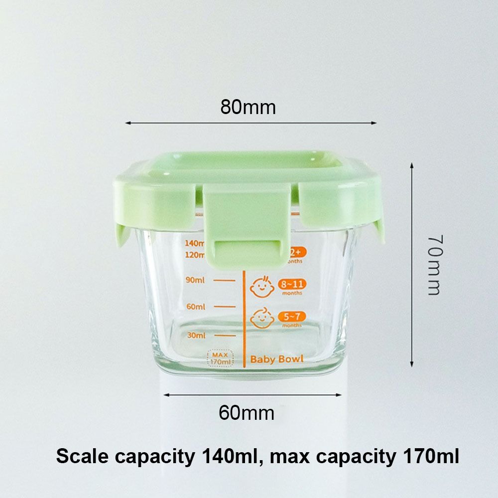 New 170ml Food Storage Box Fro - Food Storage Glass Box recension och pris