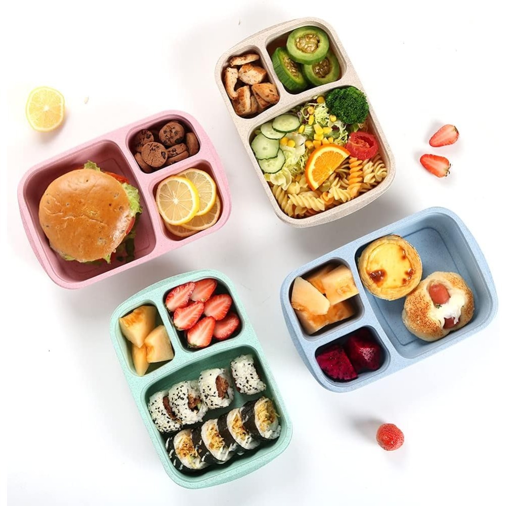 1 Bento Box Lunch Box for Kids - Food Storage Containers B&M recension och pris