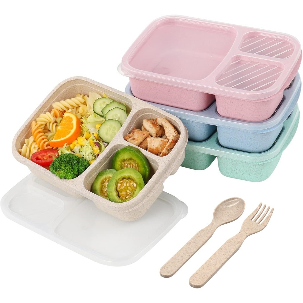 1 Bento Box Lunch Box for Kids - Food Storage Containers B&M recension och pris