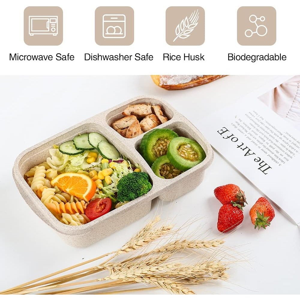1 Bento Box Lunch Box for Kids - Food Storage Containers B&M recension och pris