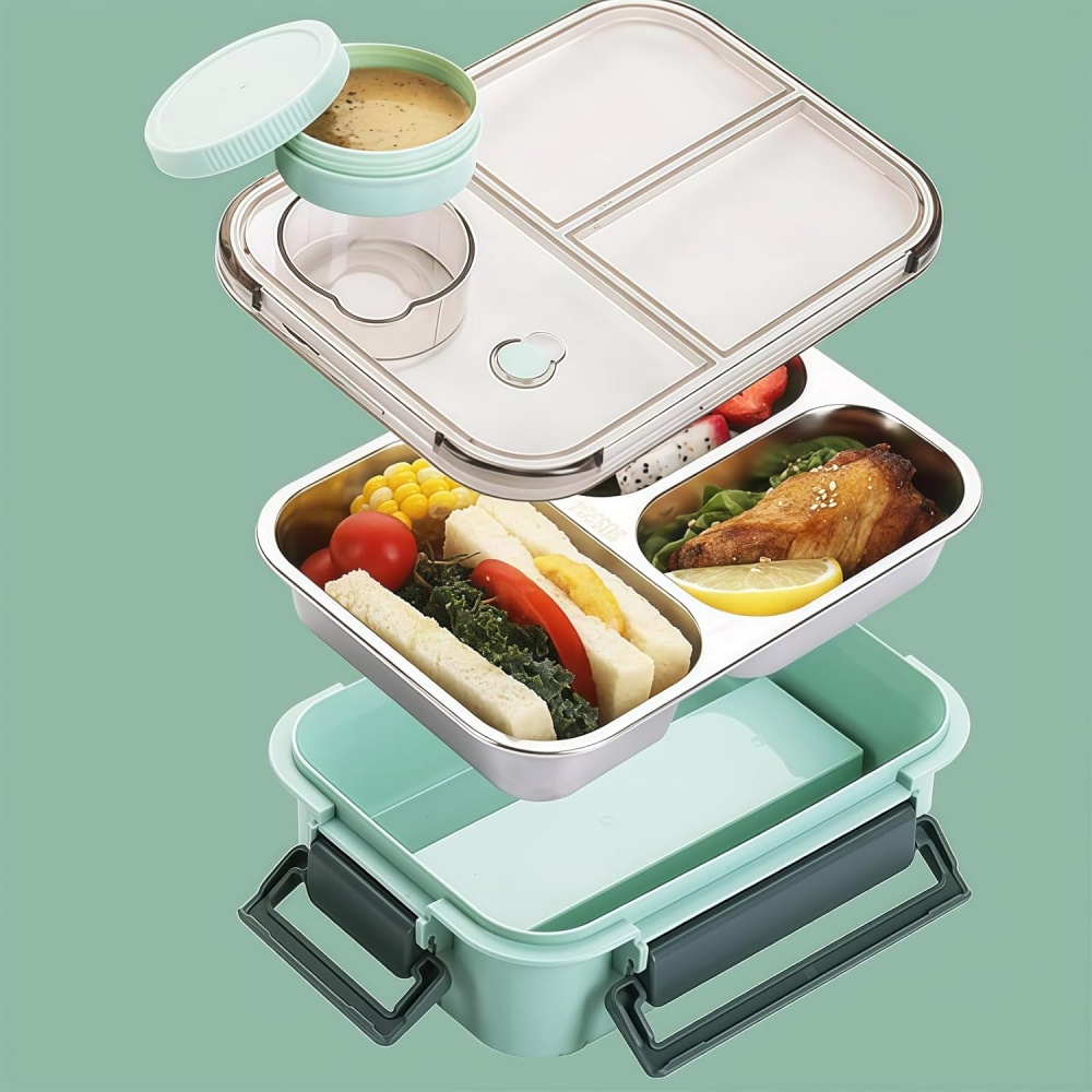 850ml Portable Lunch Boxes for - Food Storage Containers B&M recension och pris