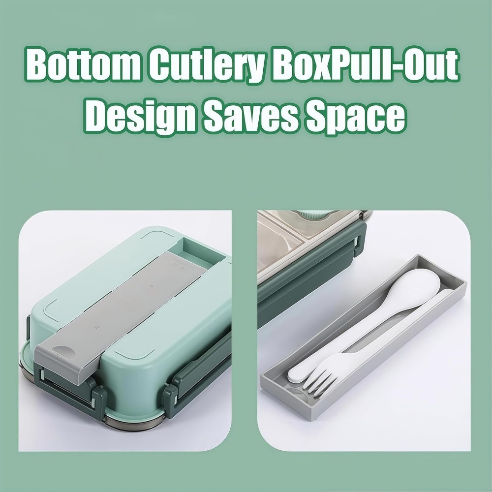 850ml Portable Lunch Boxes for - Food Storage Containers B&M recension och pris