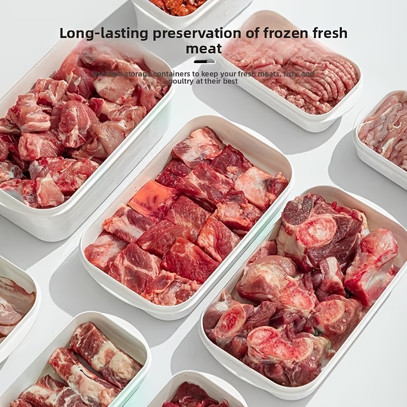 10Pcs Reusable Stackable Food  - Food Storage Containers B&M recension och pris