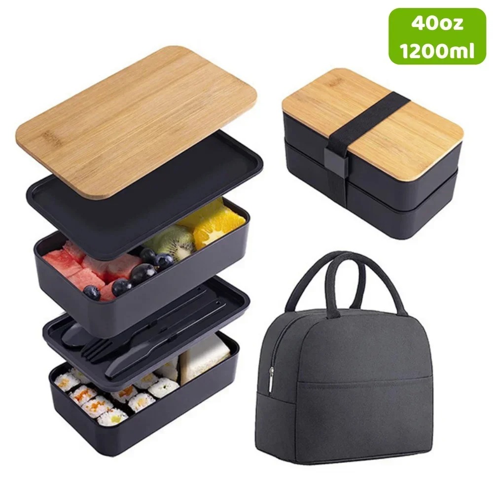 Adult Bento Lunch Box, 2-Tier  - Food Storage 30 Years recension och pris