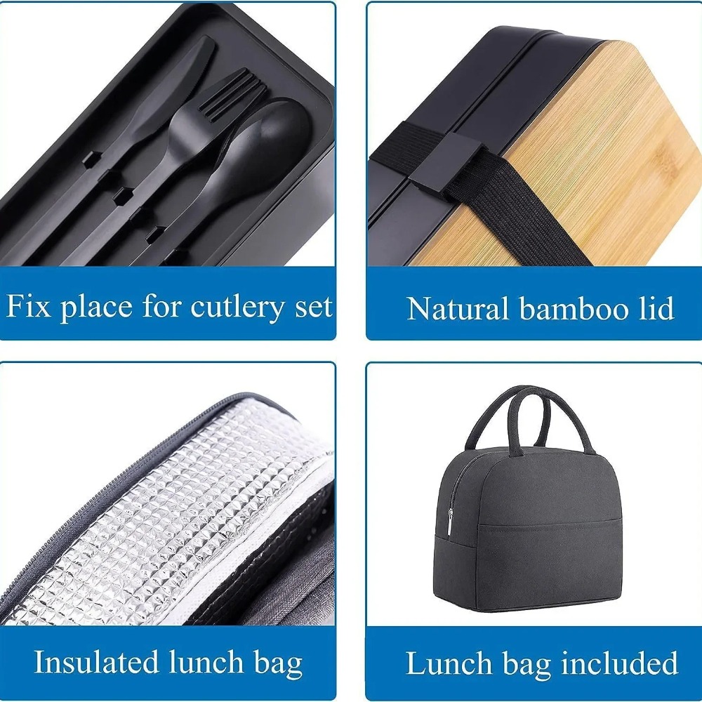 Adult Bento Lunch Box, 2-Tier  - Food Storage 30 Years recension och pris