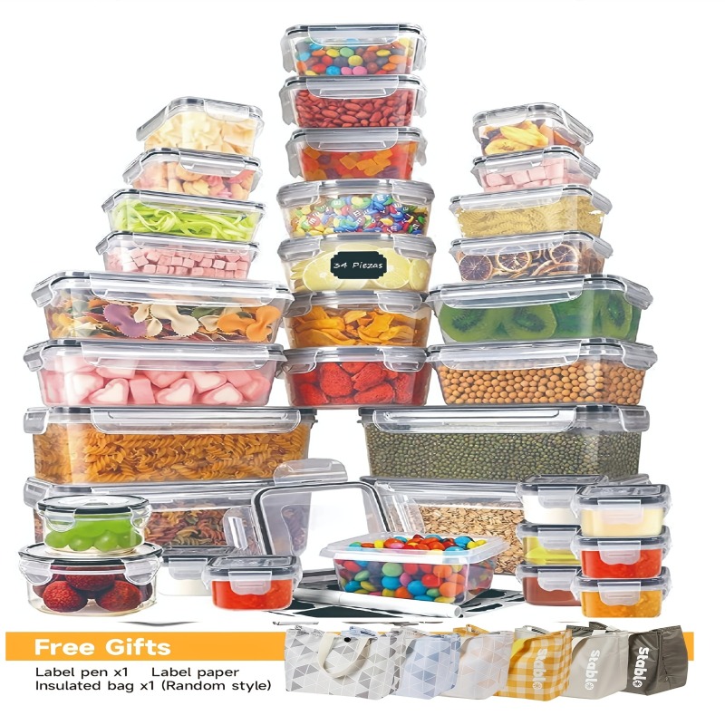 48PCS BPA-Free Food Storage Se - Food Storage Design recension och pris