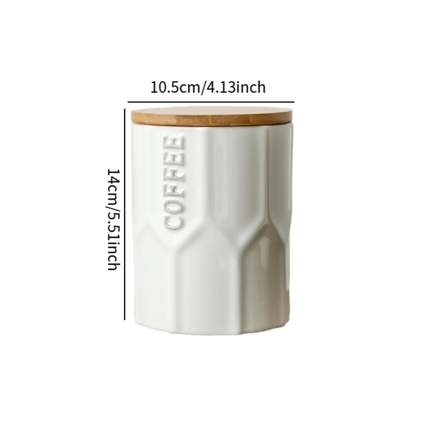 Ceramic Canister Wide Mouth De - Food Storage Design recension och pris