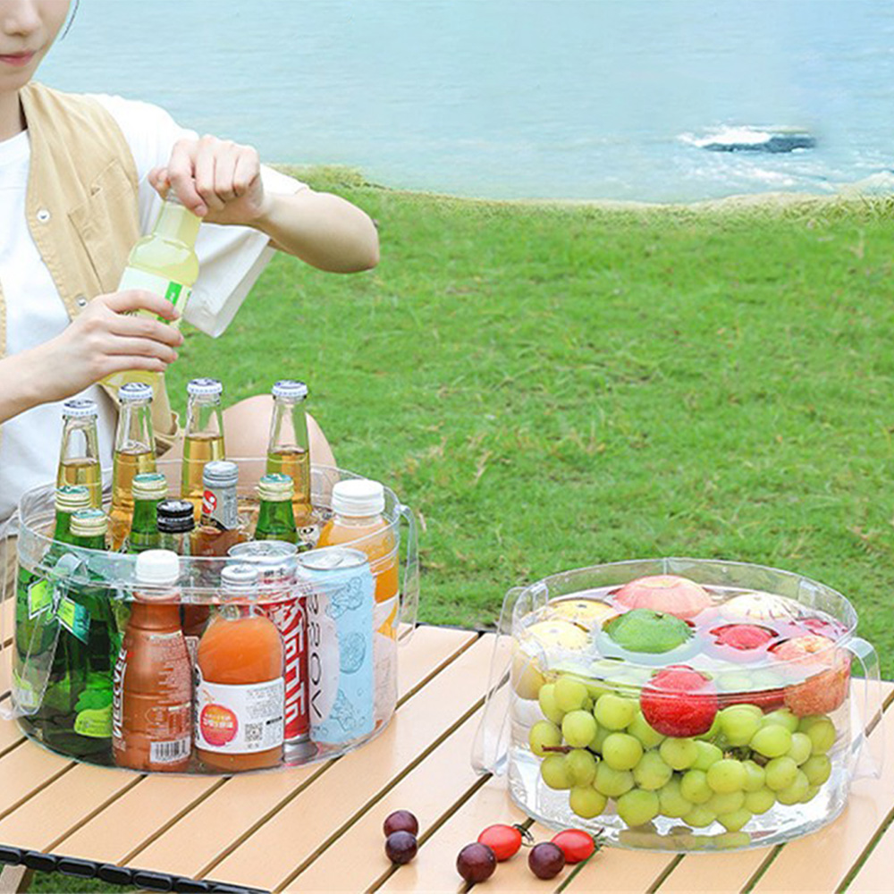 Foldable Transparent Bucket Pi - Food Storage Not Plastic recension och pris
