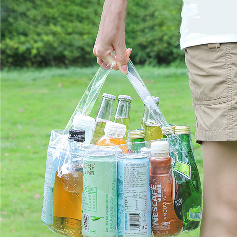 Foldable Transparent Bucket Pi - Food Storage Not Plastic recension och pris