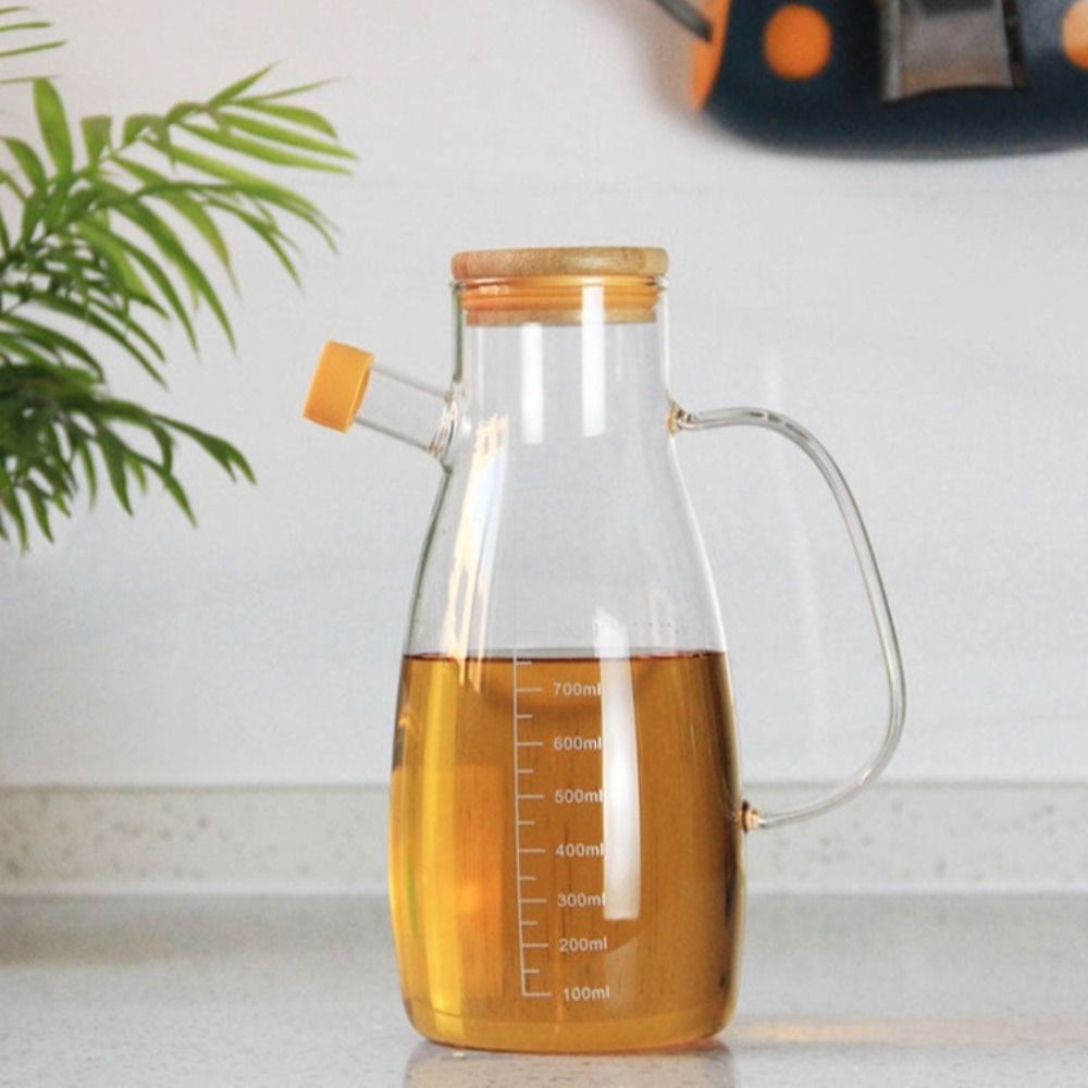 Durable Food-grade Oil Dispens - Food Storage Glass Containers Large recension och pris