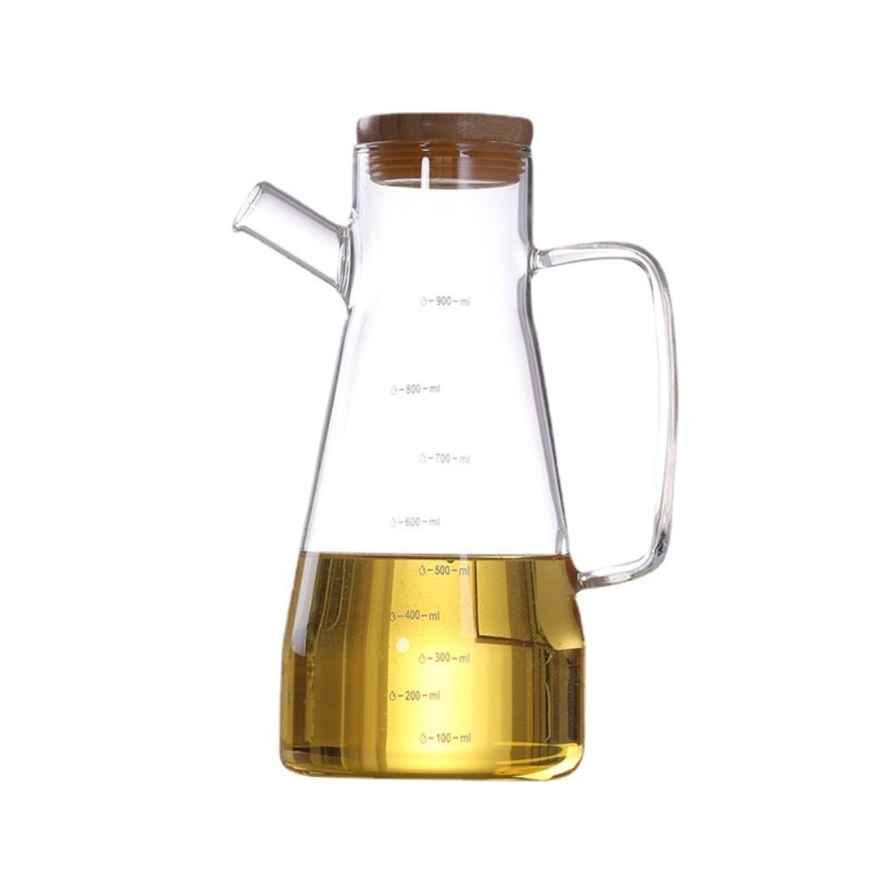 Durable Food-grade Oil Dispens - Food Storage Glass Containers Large recension och pris