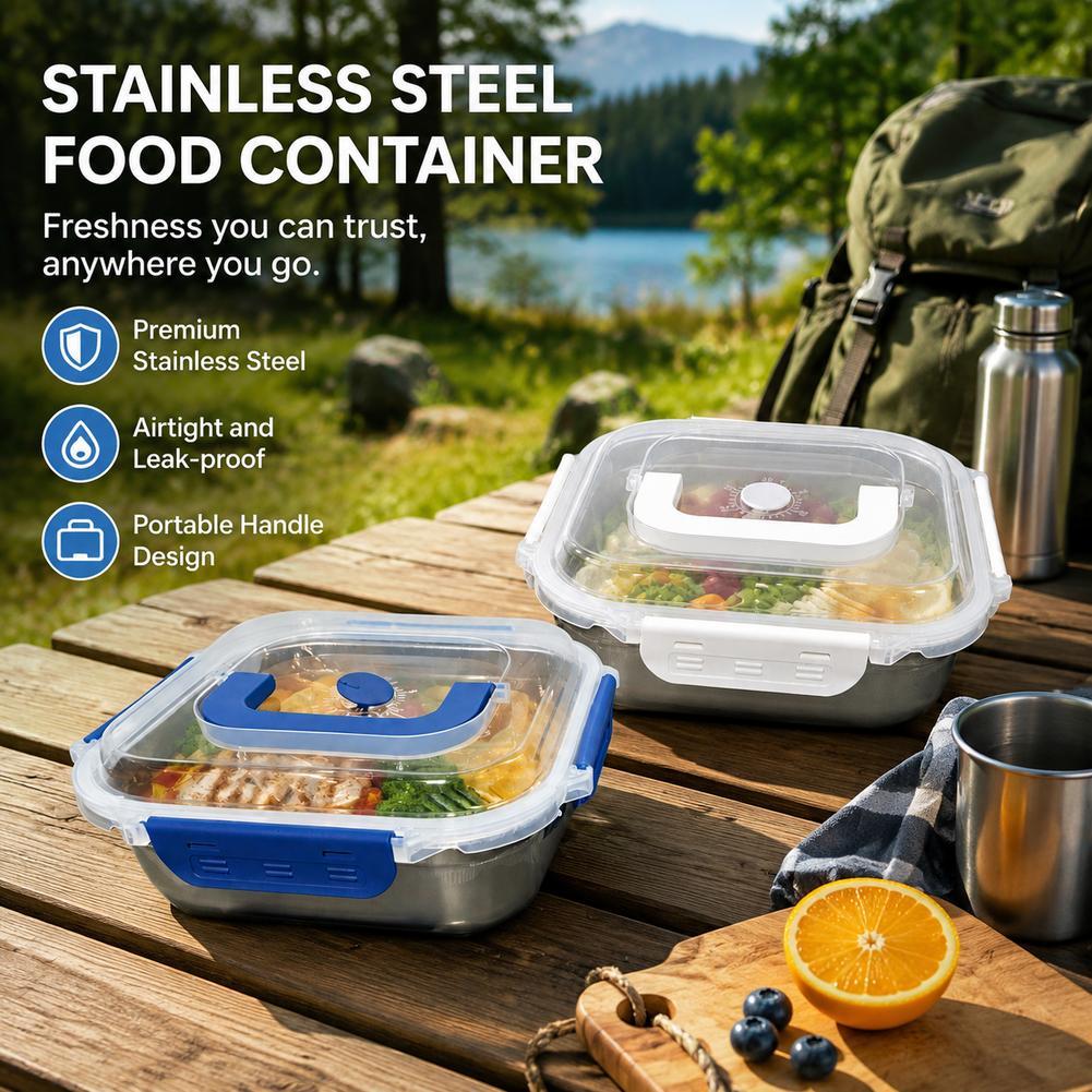 Stainless Steel Food Storage C - Food Storage Not Plastic recension och pris