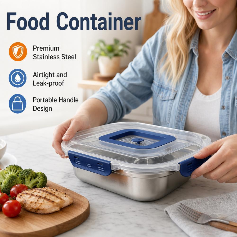 Stainless Steel Food Storage C - Food Storage Not Plastic recension och pris